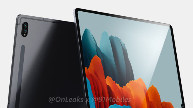 Galaxy Tab S8 Ultra’dan ilk görüntüleri