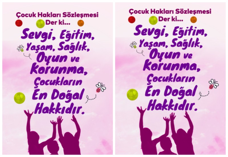 Çocuklar buluşuyor