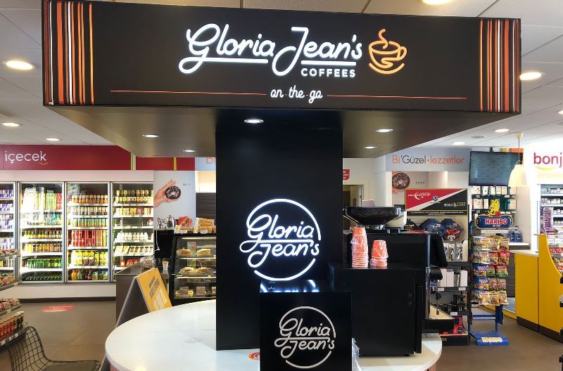 Gloria Jean’s Coffees, artık Total İstasyonu’nda