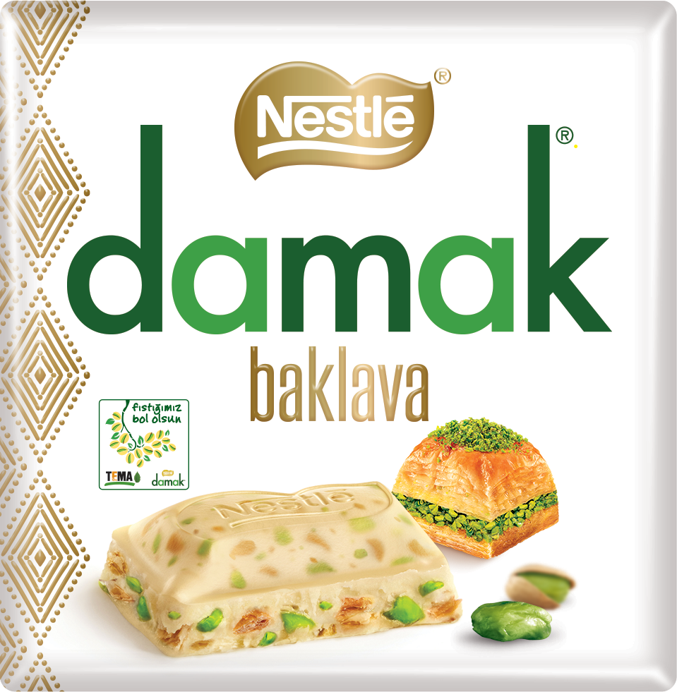 Nestlé Damak baklava ile buluşuyor