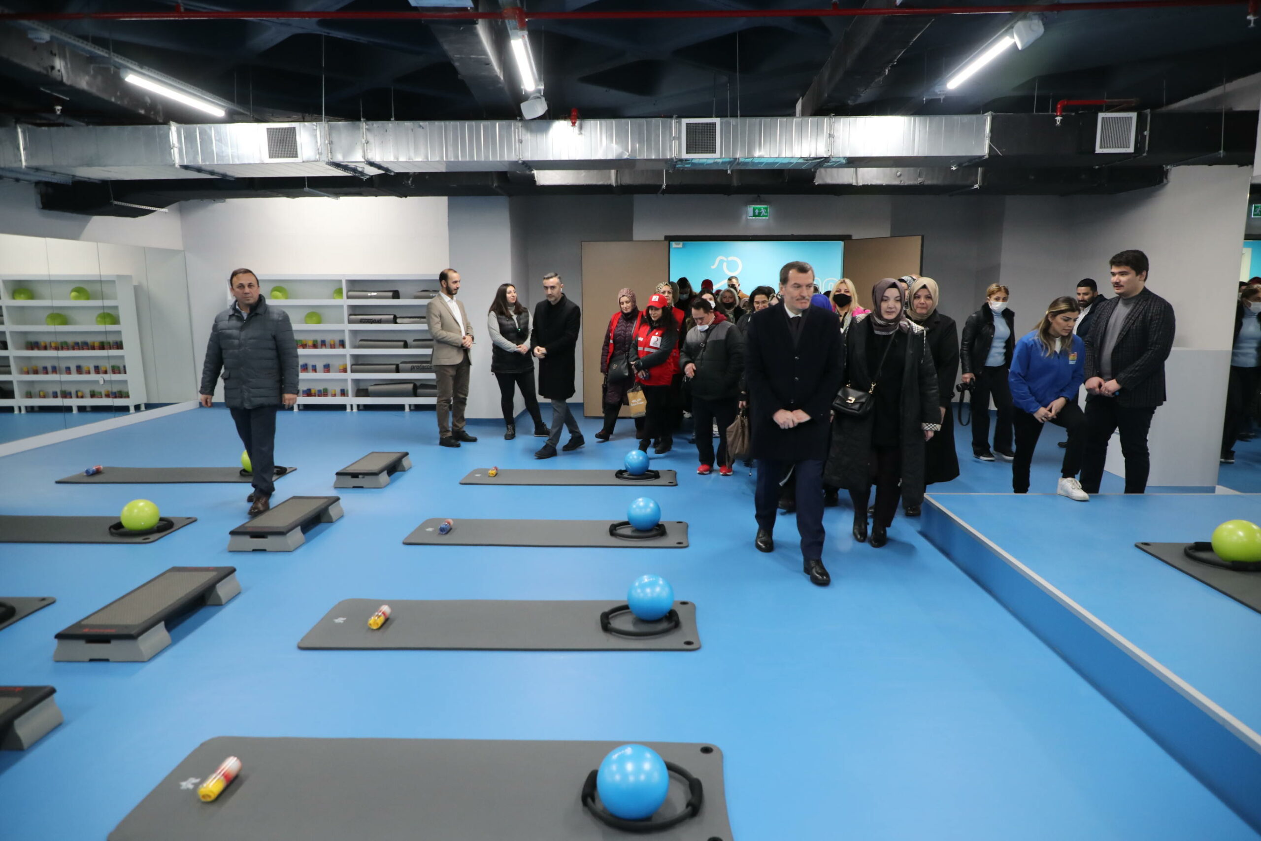 Kadınlara Özel Ücretsiz Fitness ve Pilates Salonu