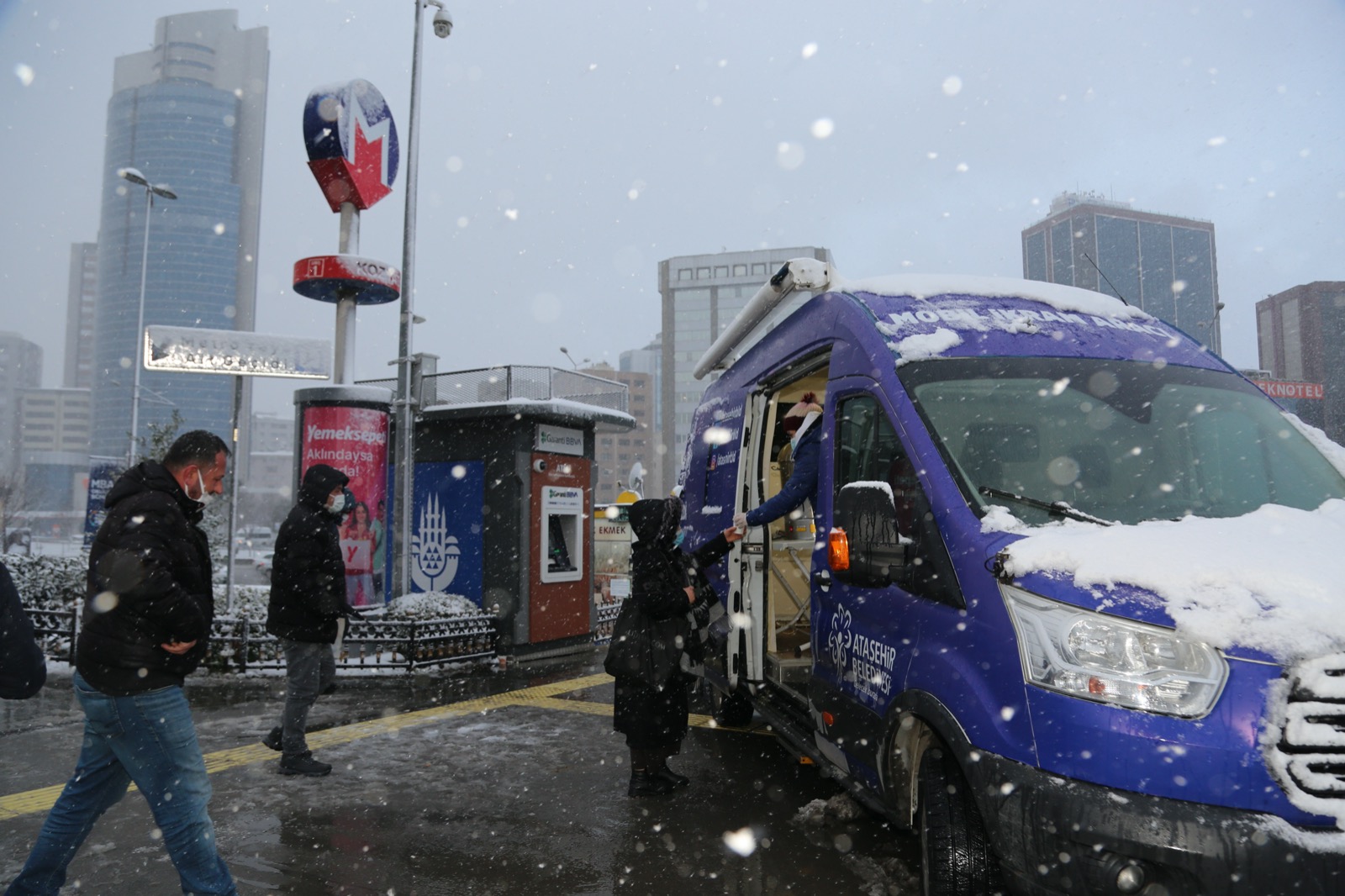 Ataşehir’de sıcak çorba