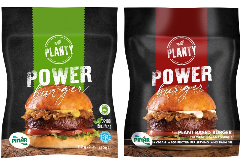 Pınar’ın yeni ürünü Planty Power Burger