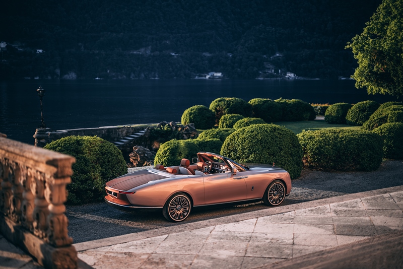İkinci Rolls-Royce Boat Tail  2022 Villa d'Este’de