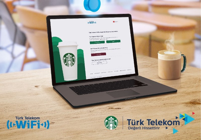 Starbucks’da Türk Telekom WiFi deneyimi