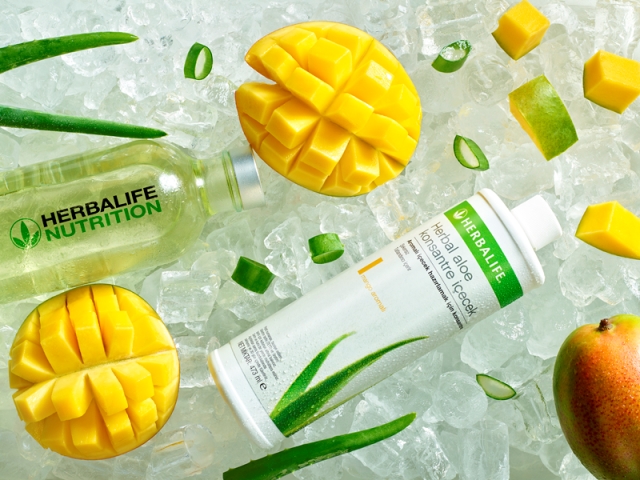Aloe vera ve mangonun ferahlatıcı uyumu