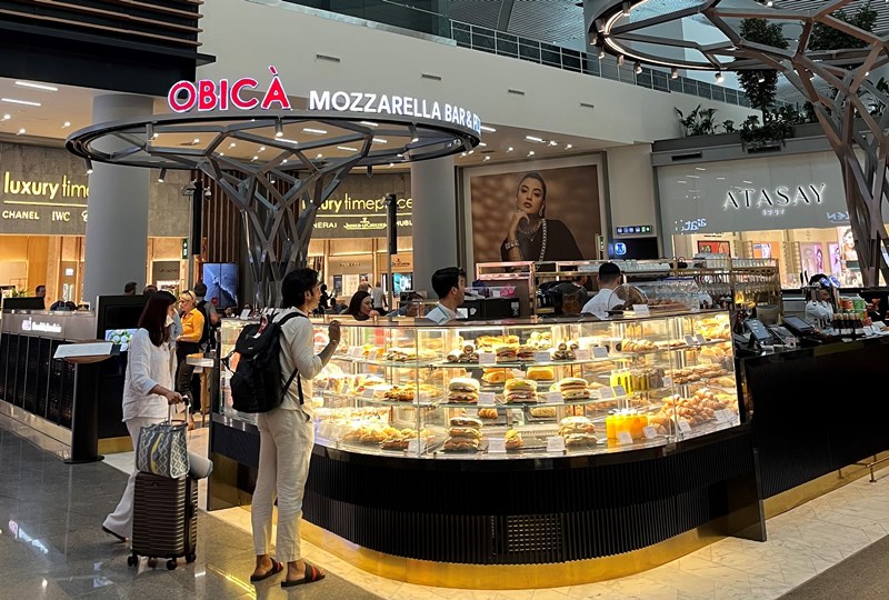 Obicà Mozzarella Bar İstanbul Havalimanı’nda