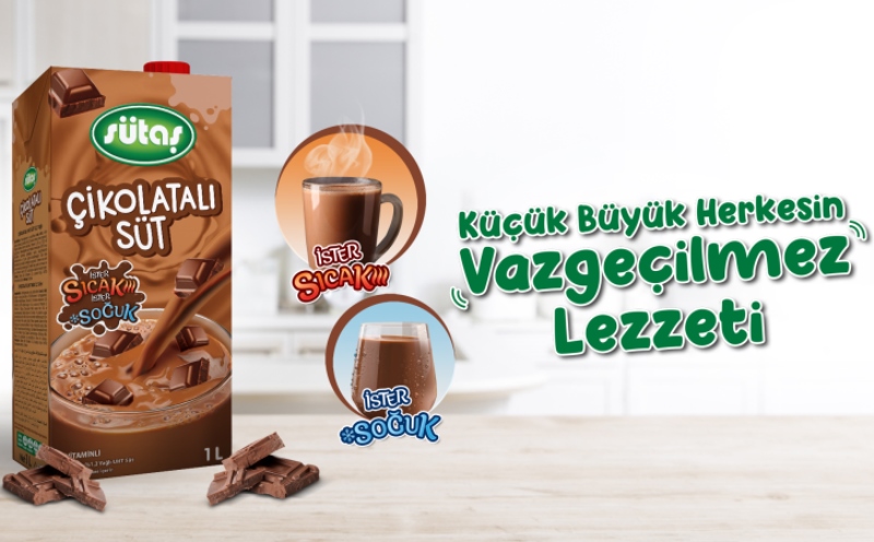 Sütaş’tan yepyeni bir çikolatalı süt…