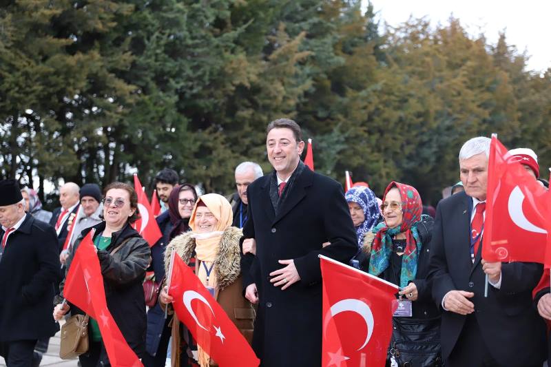 Gazi ve şehit ailelerine özel anlamlı gezi