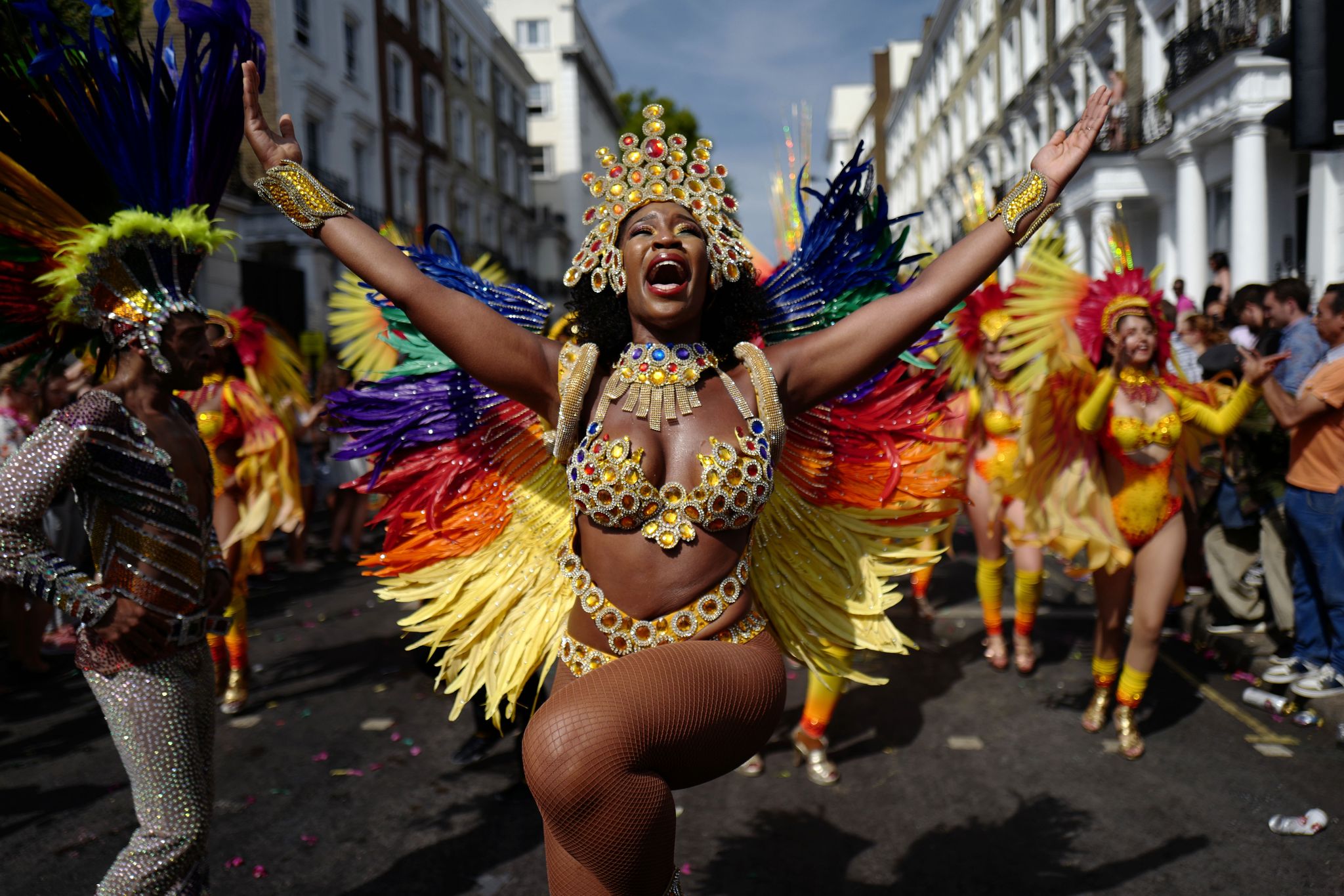 Notting Hill sokaklarında Karayip rüzgarı