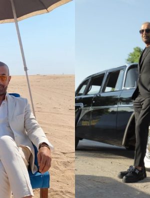 50 dereceye yakın çöl sıcaklığında klip