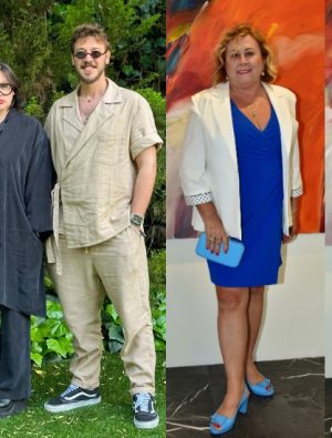 Aynı sergide buluştular