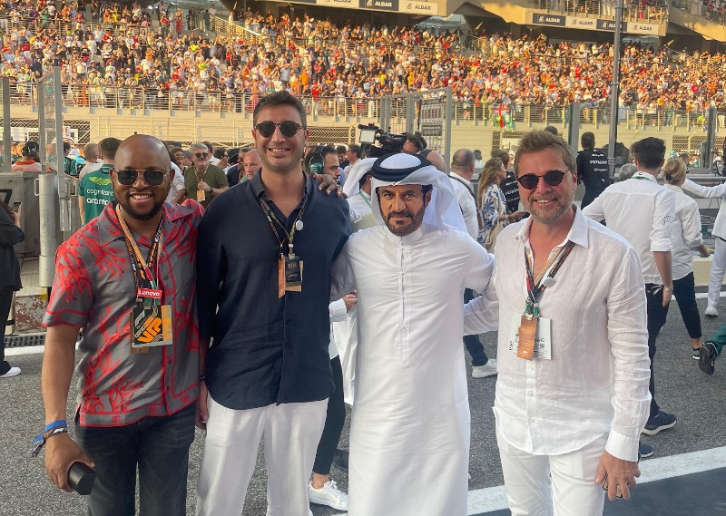 Abu Dhabi’de Formula 1’de buluştular