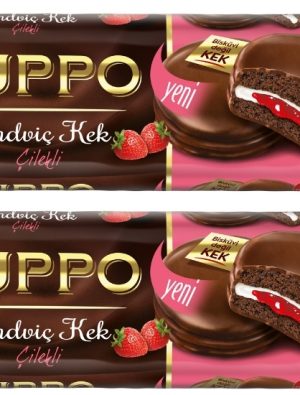 Luppo Sandviç Kek Çilekli