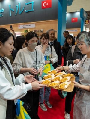 Japonlar Türk lezzetlerine hayran kaldı