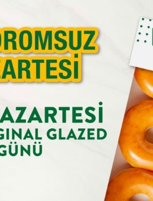 Krispy Kreme ile sendromsuz pazartesi
