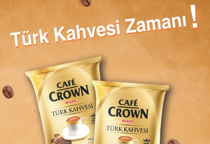 Keyifli bayramın eşlikçisi Cafe Crown Türk Kahvesi