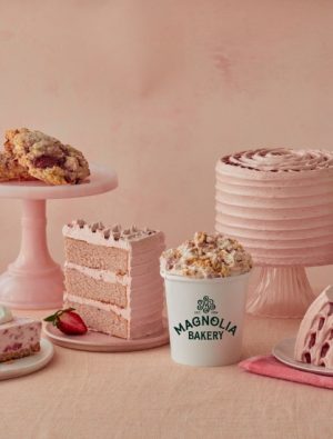 Magnolia Bakery’de çilekli lezzetler