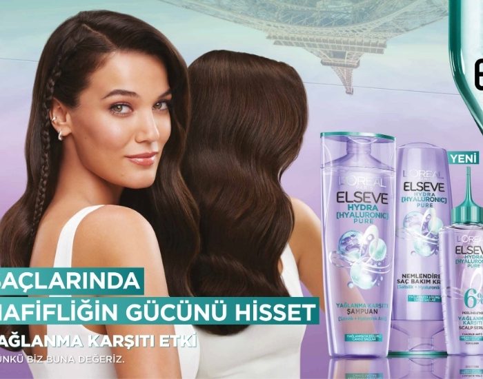 Pınar Deniz, L’Oreal Paris’in yeni ürünü için ekranlarda