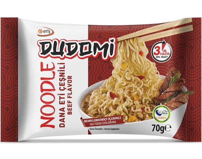Türkiye’nin en yeni noodle markası Dudomi