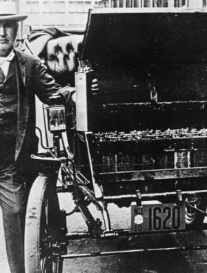 Dünyanın ilk elektrikli otomobili