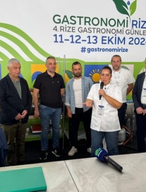 Ünlü şefler Rize’nin yerel lezzetlerini tanıttı
