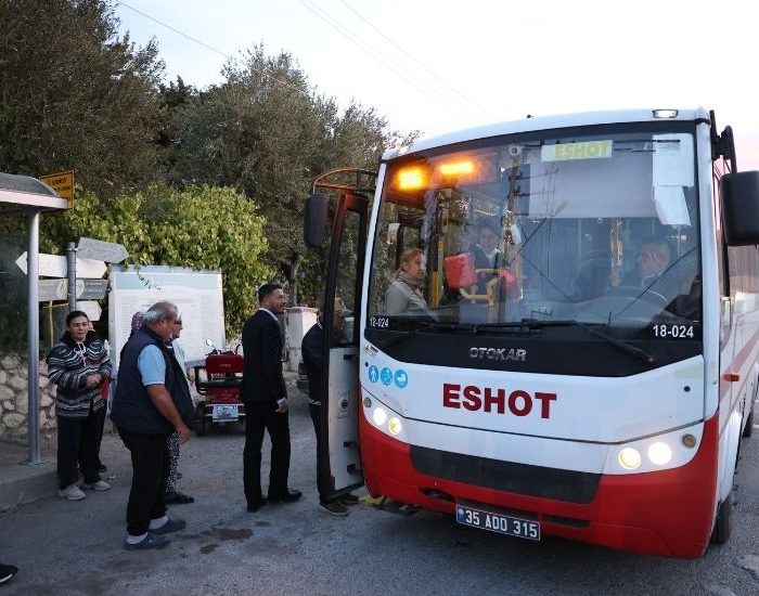 ESHOT, Germiyan’a ilk seferini yaptı