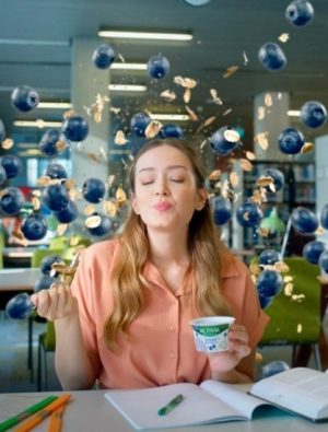 Activia ile güne çiçek gibi başlamak