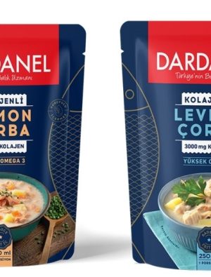 Dardanel'den kolajenli somon ve levrek çorba