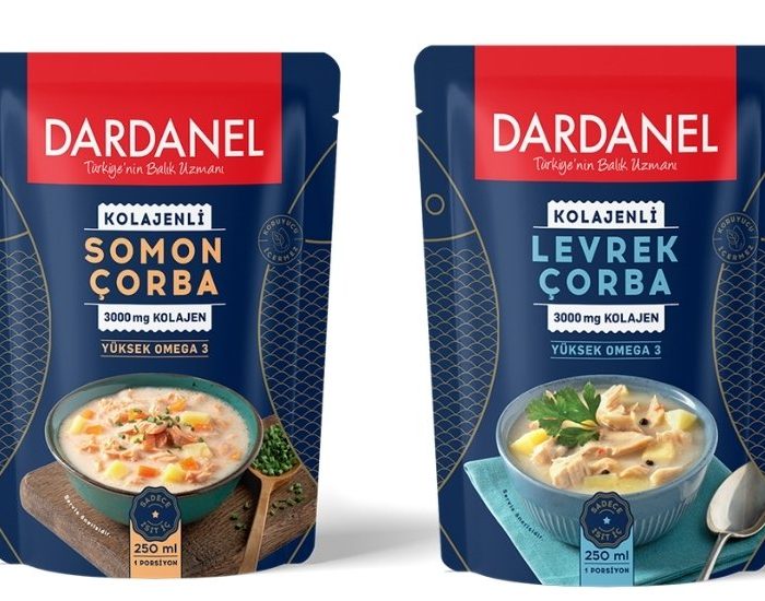 Dardanel'den kolajenli somon ve levrek çorba