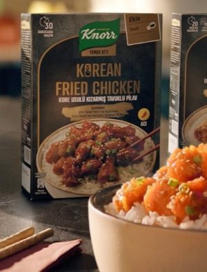 Knorr’dan Korean Fried Chicken yemek kiti