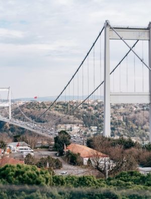Tepe Restauranta Boğaza karşı iftar
