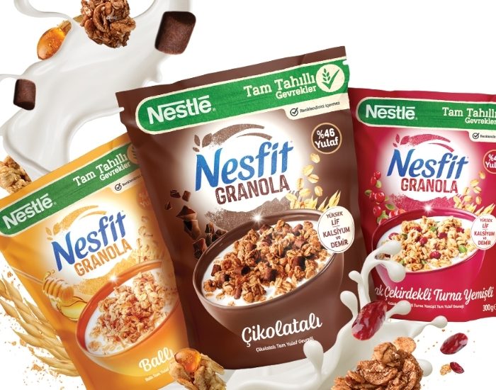 NESFIT’tin yepyeni ürünü NESFIT Granola 3 farklı seçeneğiyle raflarda