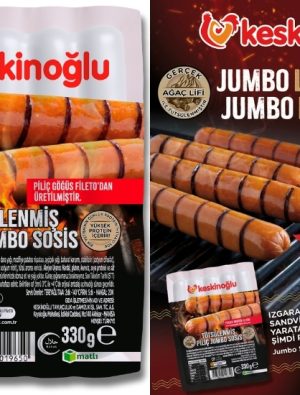  Keskinoğlu’ndan tütsülenmiş piliç jumbo sosis