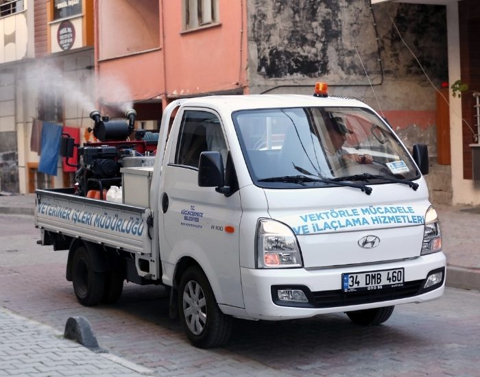 Küçükçekmece Belediyesi sivrisineğe karşı teyakkuzda