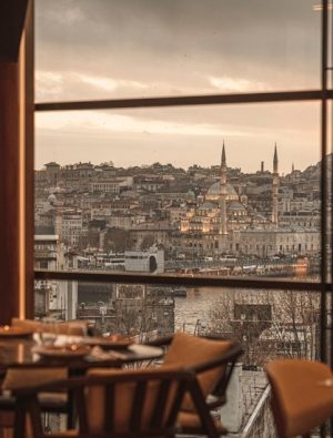 Perri Karaköy’de gün batımı keyfi