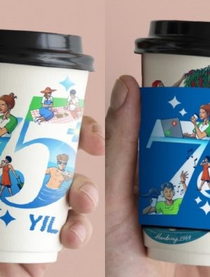 Tchibo’dan 75+ yıla özel tasarım bardak