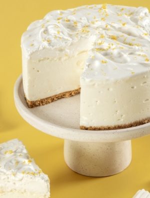 Dünya Cheesecake Günü’ne özel Lemon Marshmallow Cheesecake!