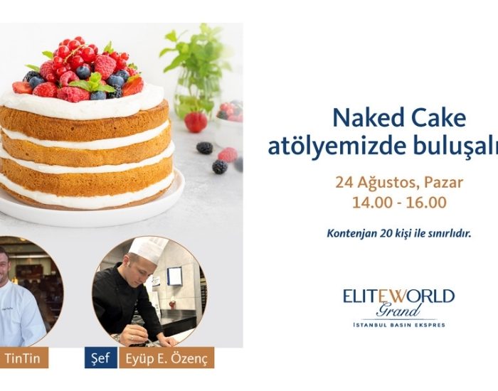 Elite World otelde Meyveli Naked Pasta Workshop’u