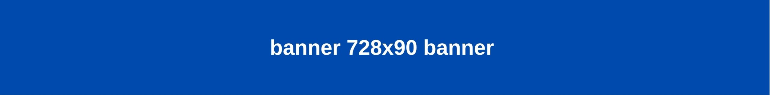 banner (728 x 90 mm)
