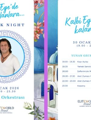 Ege’nin Neşeli Ruhuyla İstanbul’da Unutulmaz Bir Gece