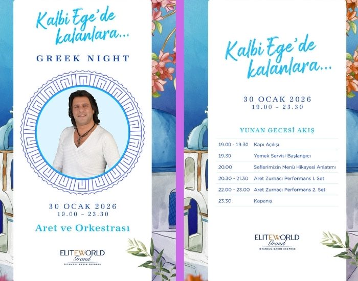 Ege’nin Neşeli Ruhuyla İstanbul’da Unutulmaz Bir Gece
