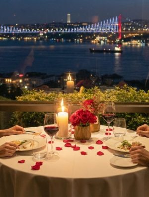 Romantik Lezzetler Izaka Terrace’ta Buluşuyor