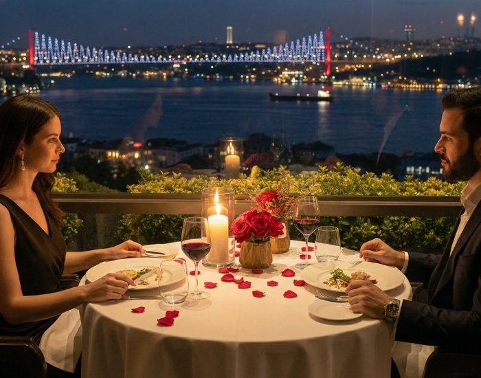 Romantik Lezzetler Izaka Terrace’ta Buluşuyor
