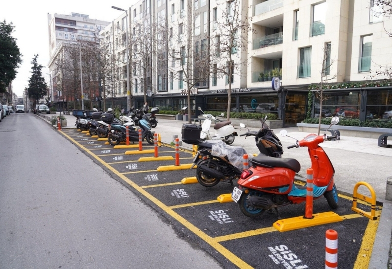 150 Noktada 1000 Kapasiteli Motosiklet Parkı Geliyor