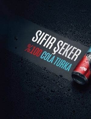 Sıfır Şeker, %100 Cola Turka!