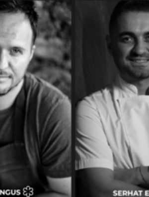 Serhat Eliçora ve Josh Angus Aynı Sofrada