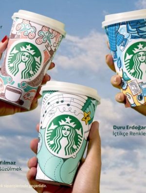 Starbucks Bardakları Sanatla Buluştu