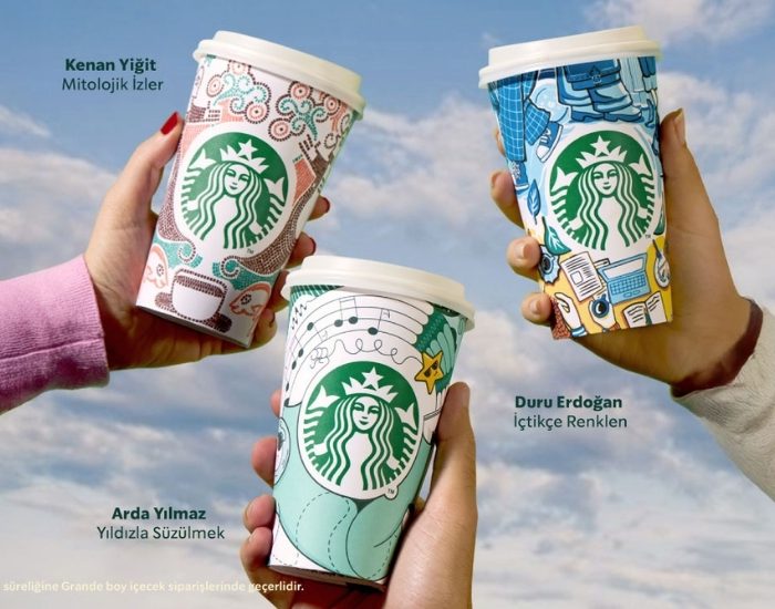 Starbucks Bardakları Sanatla Buluştu