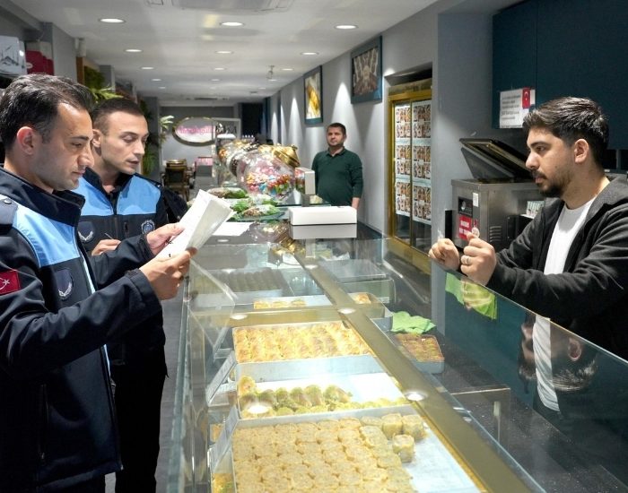 Şişli’de Bayram Öncesi Baklava ve Şeker Denetimi